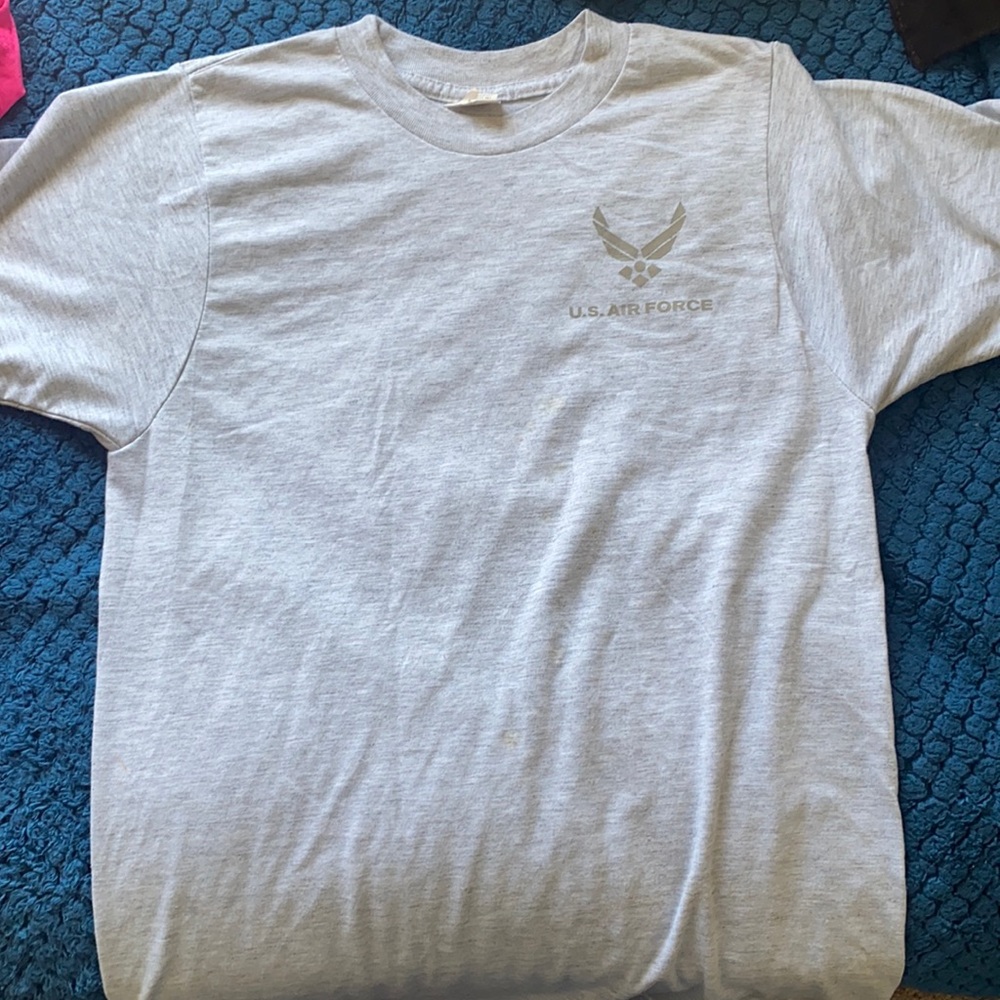 Air Force PT shirt in small